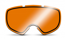 Lens goggle Fast - orange