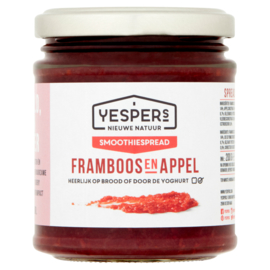 Yespers Smoothiespread: Framboos en Appel 200 g