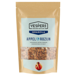 Yespers Granola: Appel & Rozijn 400 g