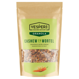 Yespers Granola: Cashew & Wortel 400 g