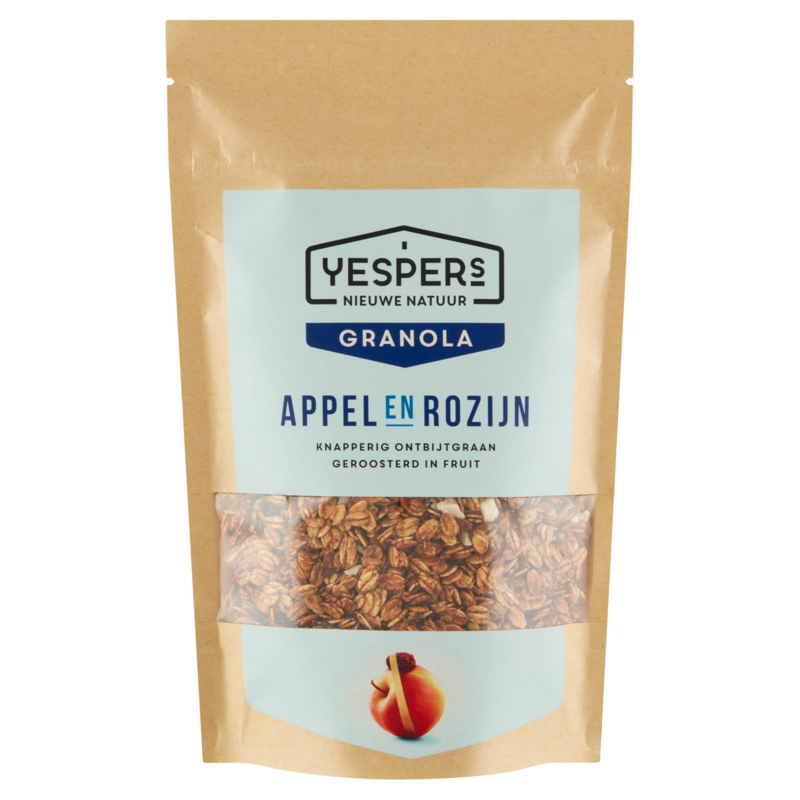 Yespers Granola: Appel & Rozijn 400 g
