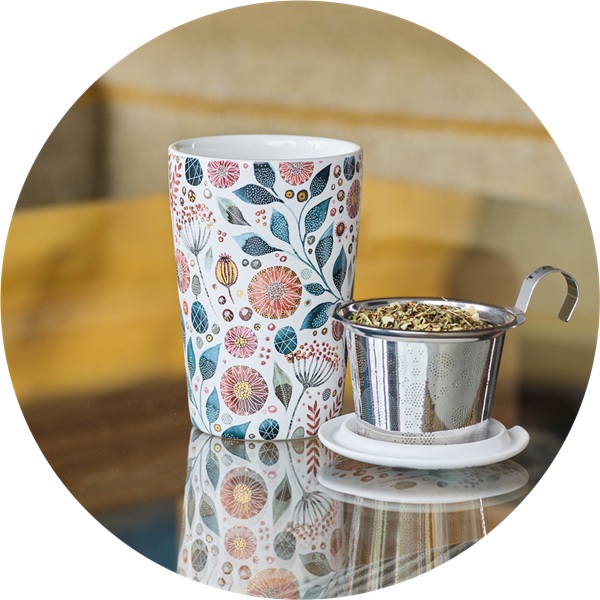 Theemok Teaeve  Dubbelwandig - Linnea