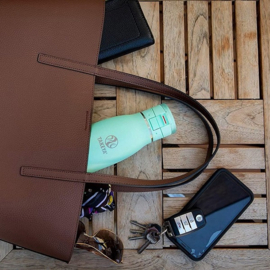 Takeya Traveler Thermosbeker 500 ml Aqua - FlipLock™ Deksel
