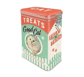 Theeblik met beugelsluiting - Cat Treats