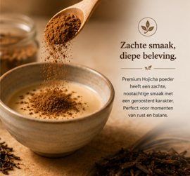Hojicha Poeder Premium - Groene Thee