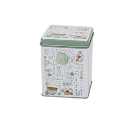 Theeblik vierkant Fresh Tea 100 gram