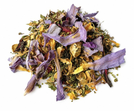 Blauwe Lotus thee - Hibiscus Munt