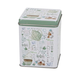 Theeblik vierkant Fresh Tea 250 gram