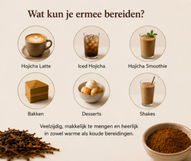 Hojicha Poeder Premium - Groene Thee