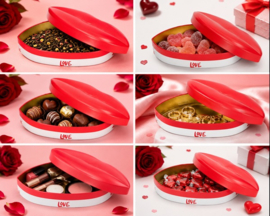 Lipvormig Opbergblik - LOVE