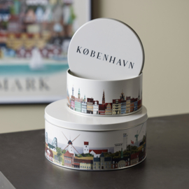 Martin Schwartz Cookie Tin Set Denmark & København