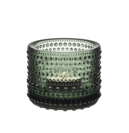 Iittala Kastehelmi Tealight pine green