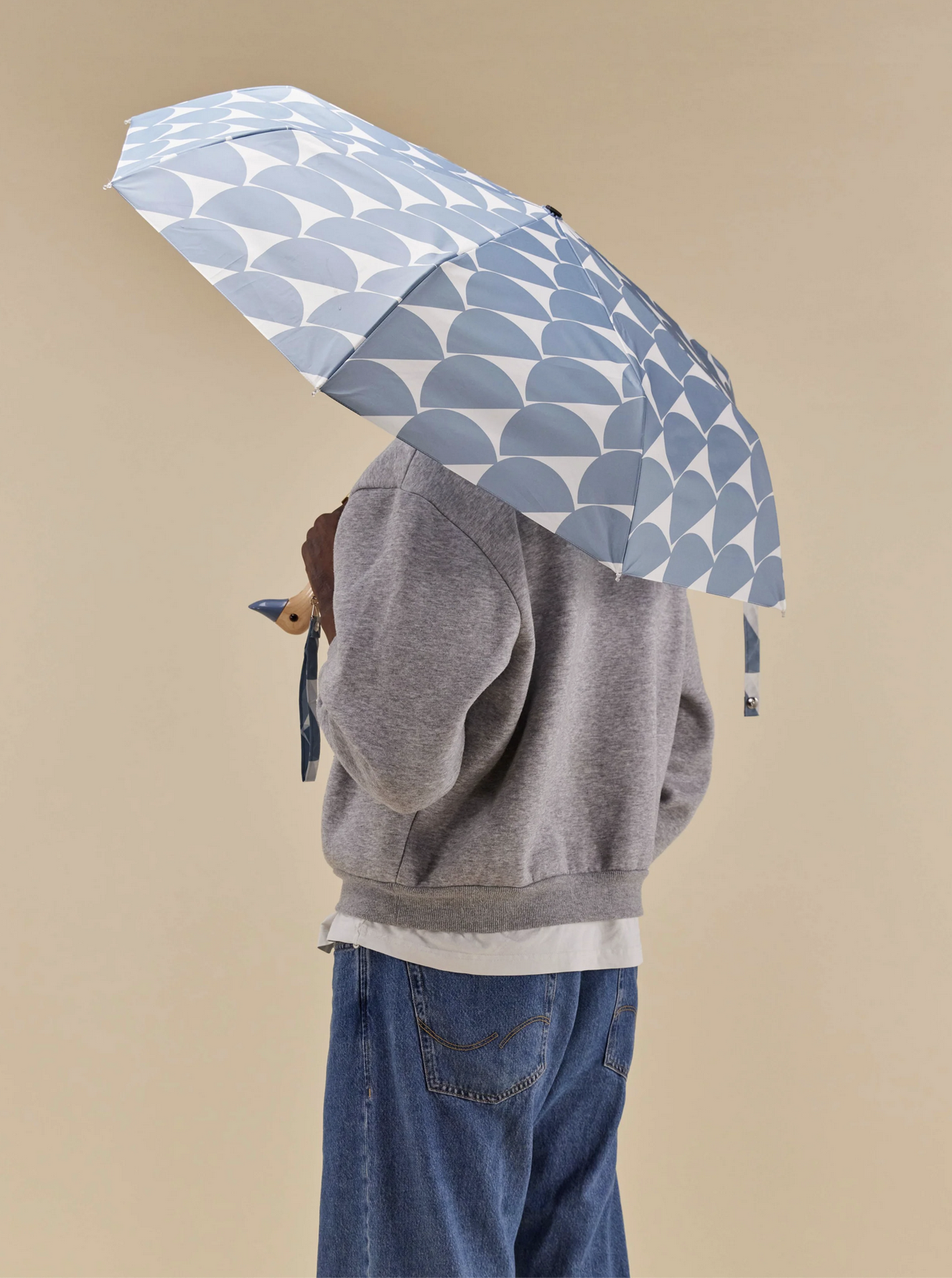 Original Duckhead paraplu Denim Moon