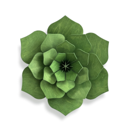 Lovi houten Decor Flower - 24 cm - diverse kleuren