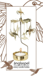 Pluto Design theelicht carrousel Kolibri Gold