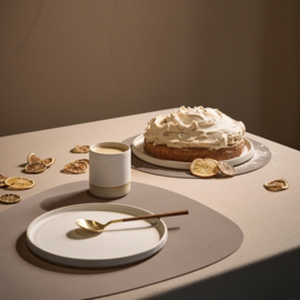 Lind DNA Table mat Curve - Truffle