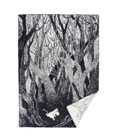 Klippan Plaid lamswol Moomin on the Run