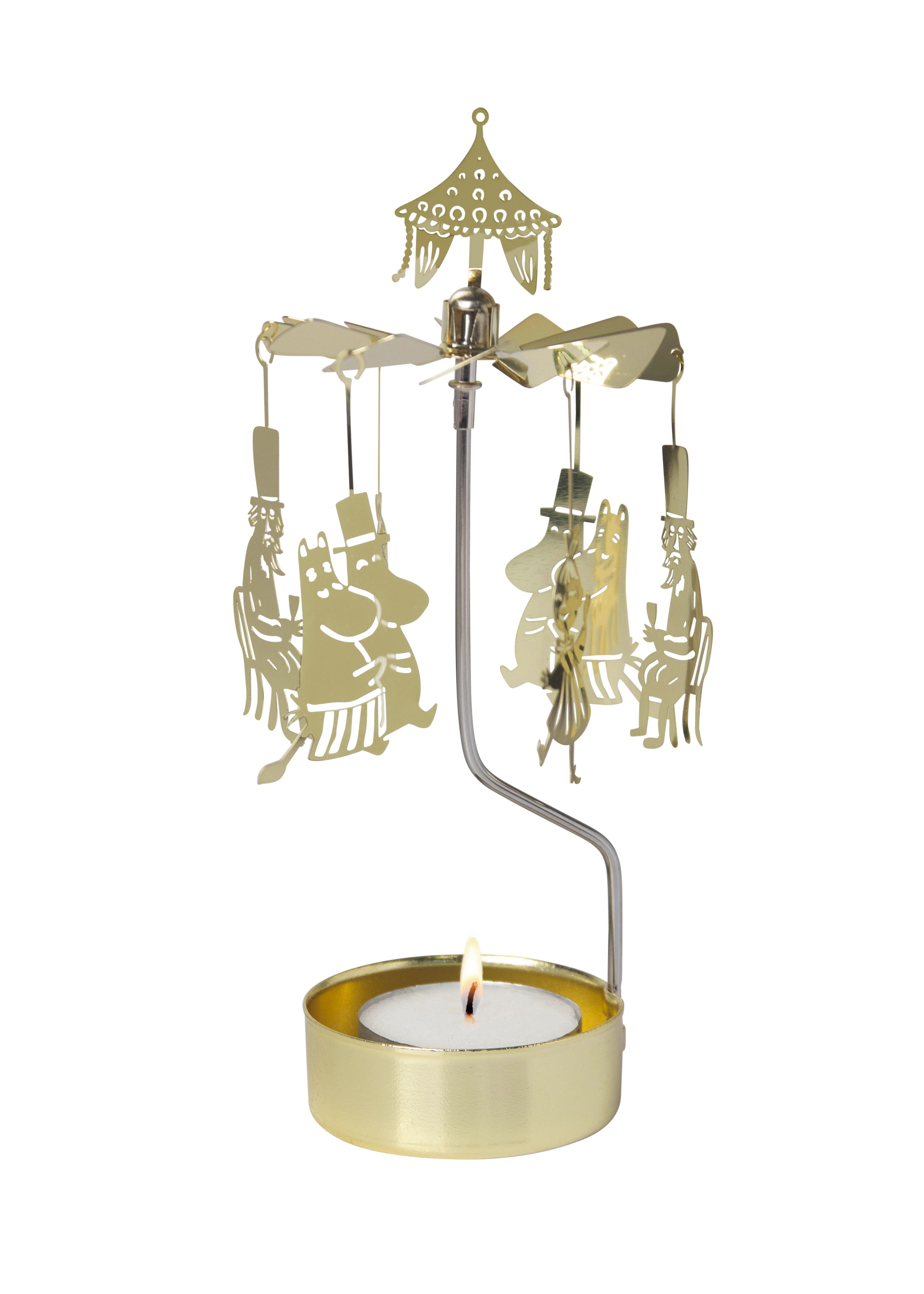 Pluto Design theelicht carrousel Moomin Party
