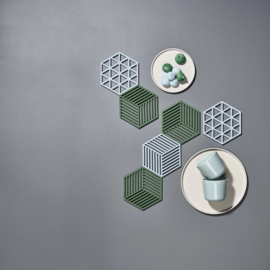 Zone Denmark Trivet Hexagon  Sky
