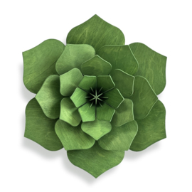 Lovi houten Decor Flower - 34 cm - diverse kleuren
