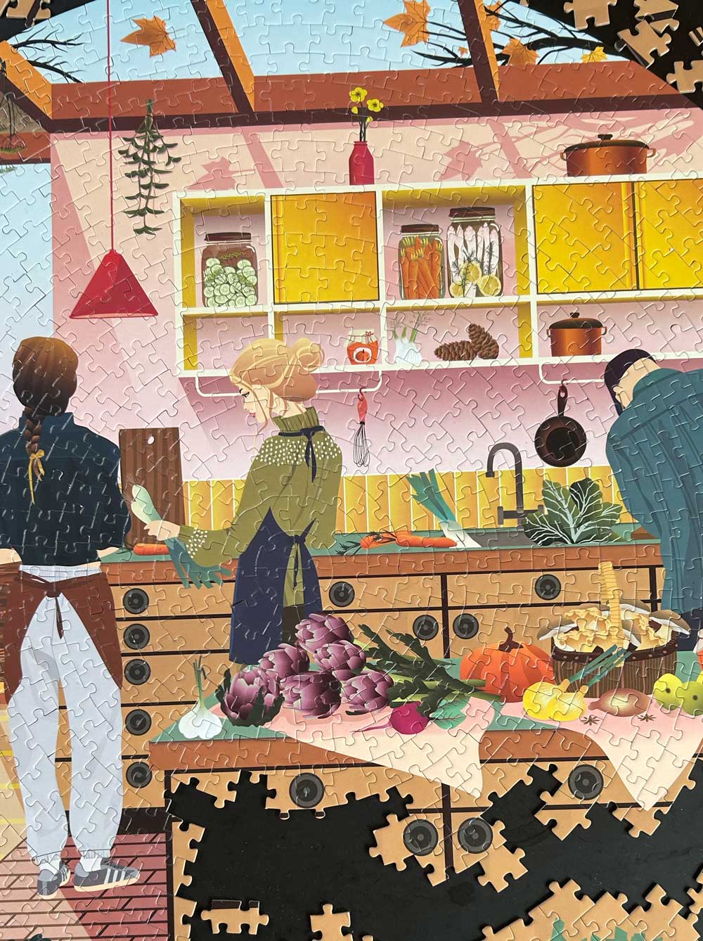 Vissevasse Puzzel Fresh from the Garden