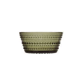 Iittala Kastehelmi Bowl 23cl moss green