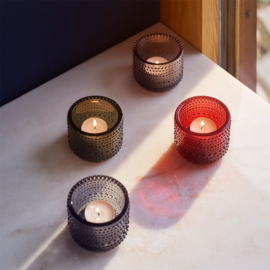 Iittala Kastehelmi Tealight donkergrijs