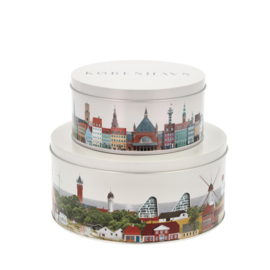 Martin Schwartz Cookie Tin Set Denmark & København