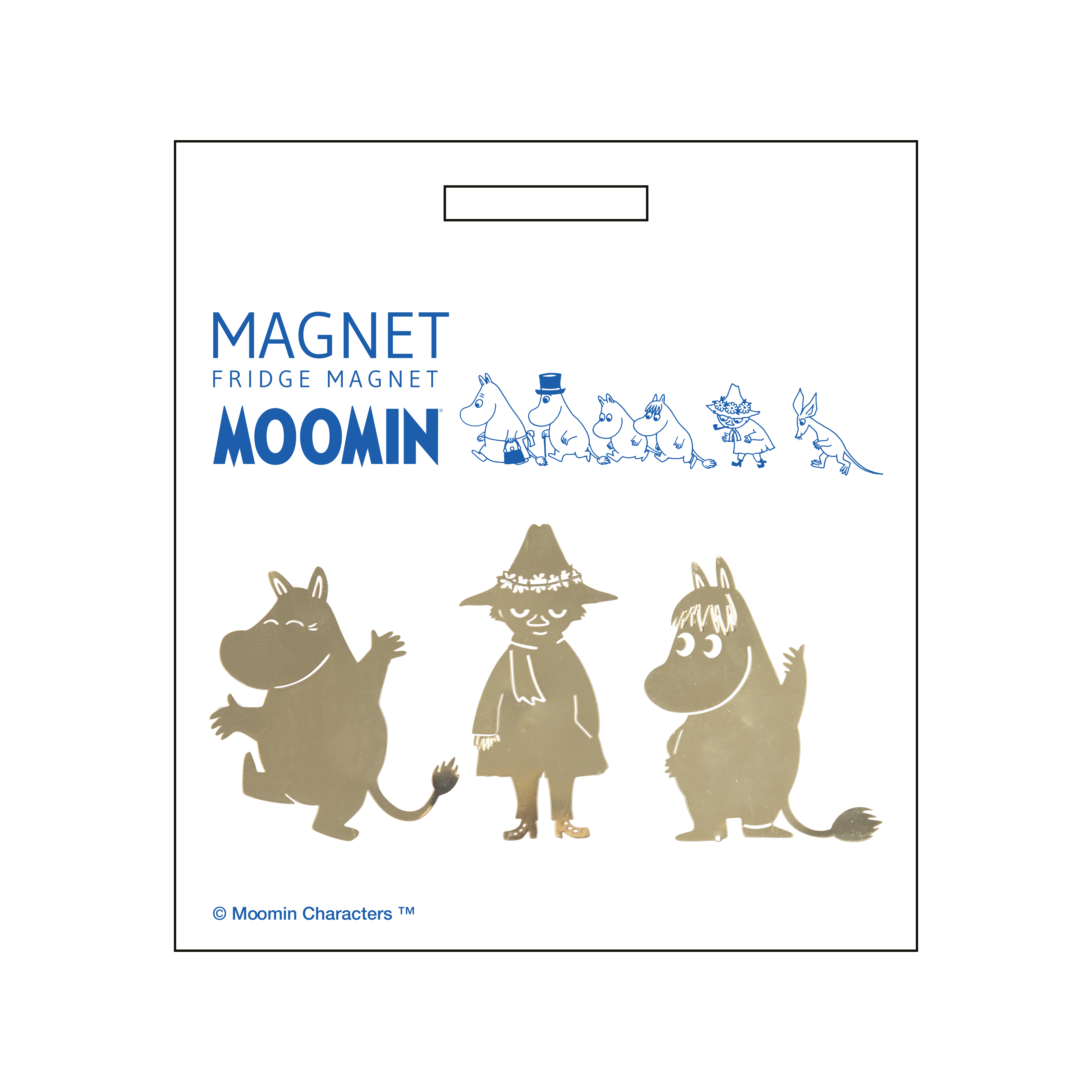 Pluto Design Moomin Magneetset Moomintroll, Snorkmaiden & Snufkin