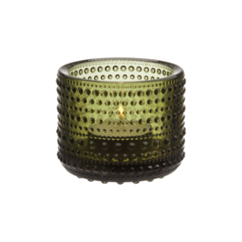 Iittala Kastehelmi Tealight mosgroen