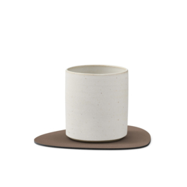 Lind DNA Glass mat Curve - Nupo Truffle