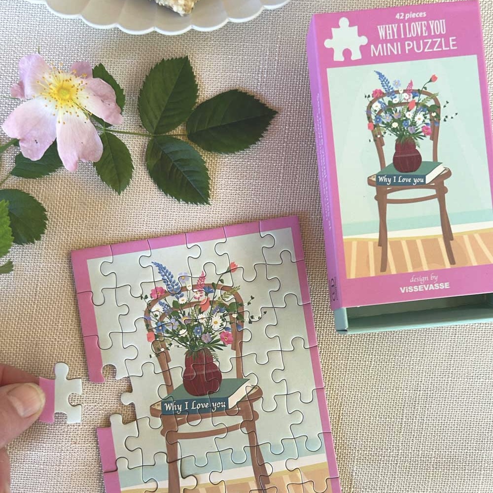 Vissevasse Mini Puzzel Why I love you