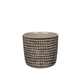 Marimekko Siirtolapuutarha Terra Black Cup 2 dl