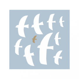 Räder servetten Birds