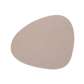 Lind DNA Table mat Curve - Nupo Clay Brown