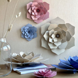 Lovi houten Decor Flower - 15 cm - diverse kleuren
