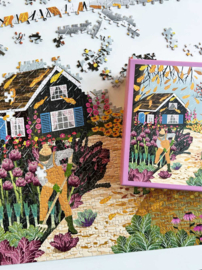 Vissevasse Puzzel Here comes the rain