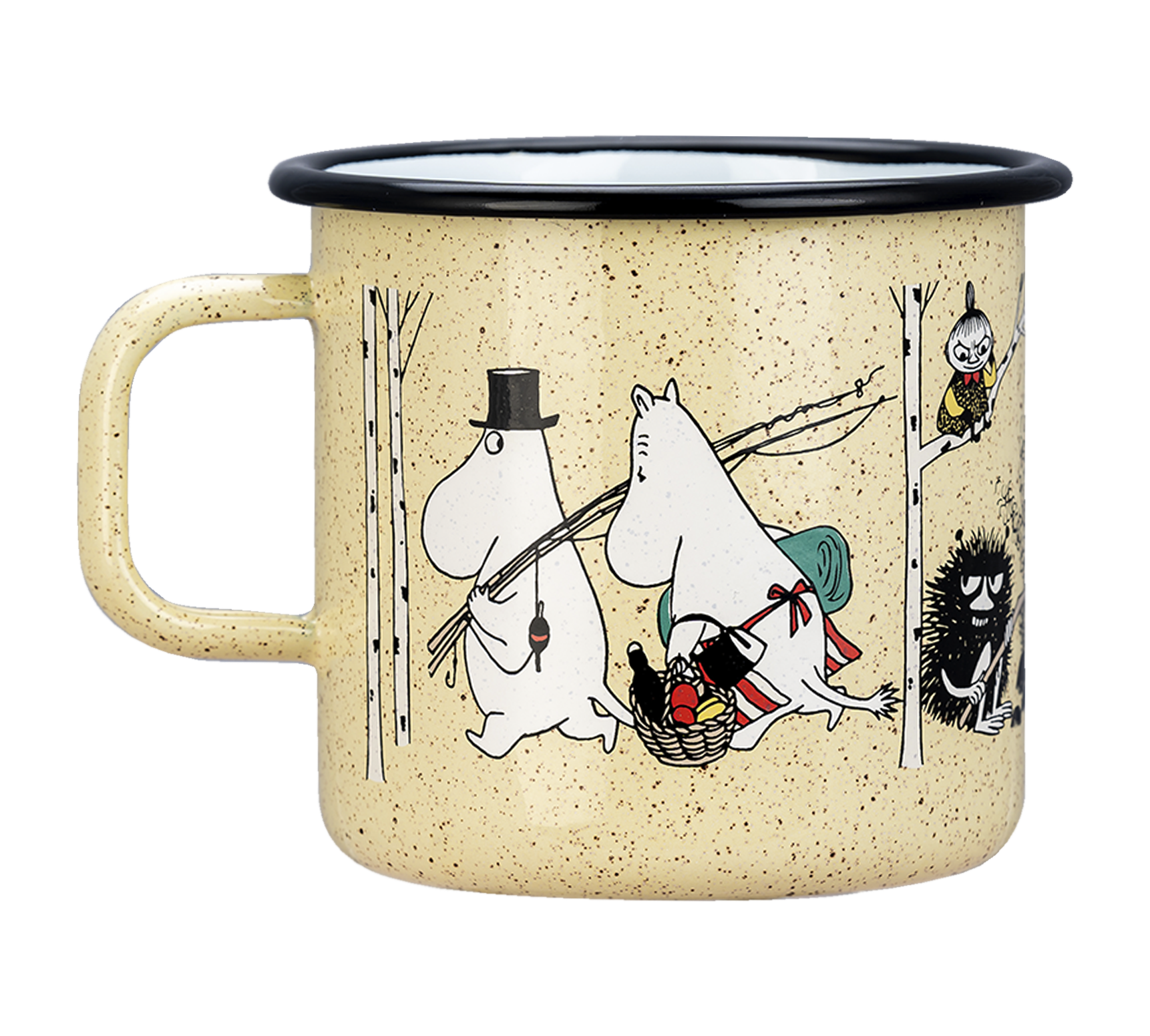 Muurla Moomin emaille mok Campers 8dl