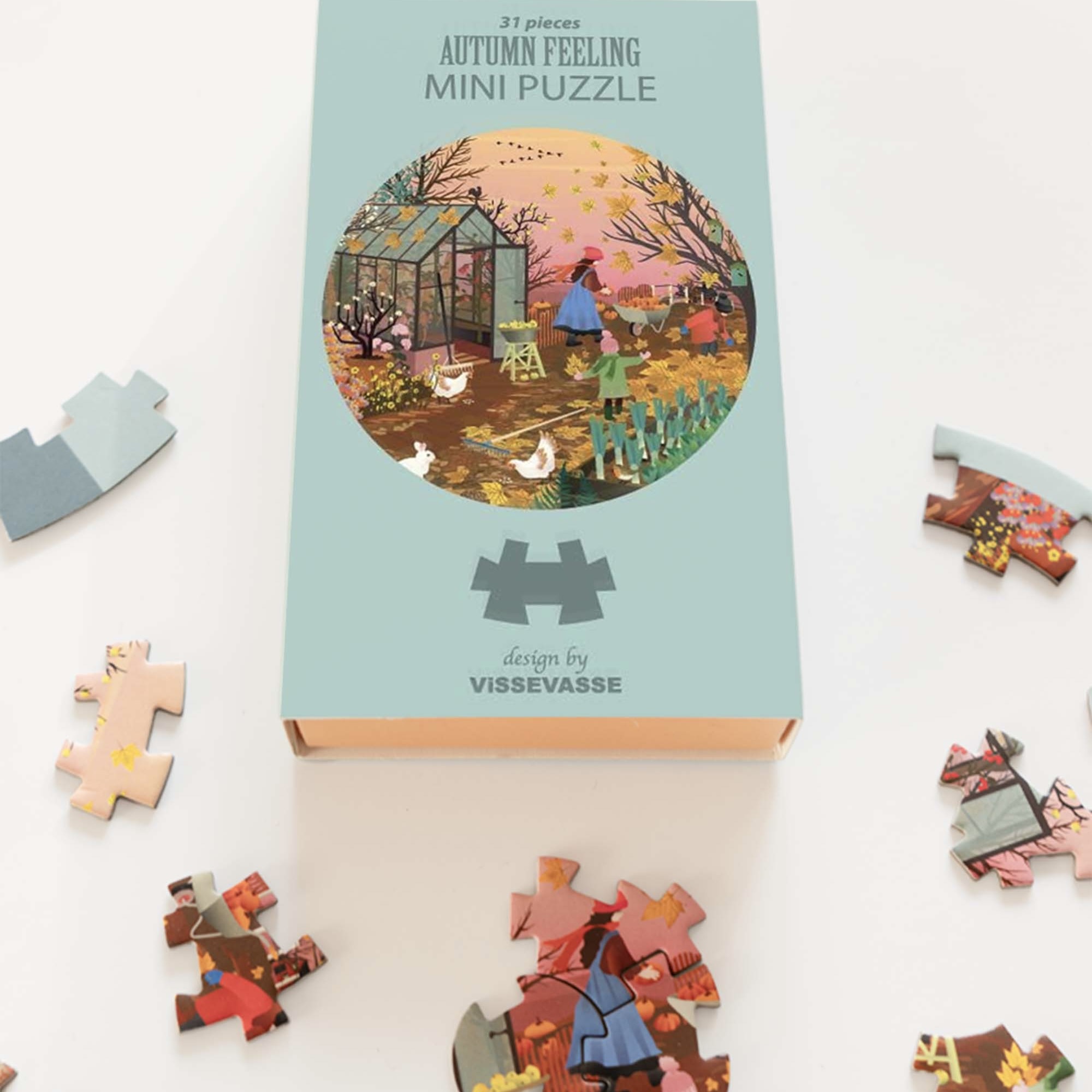 Vissevasse Mini Puzzel Autumn Feeling