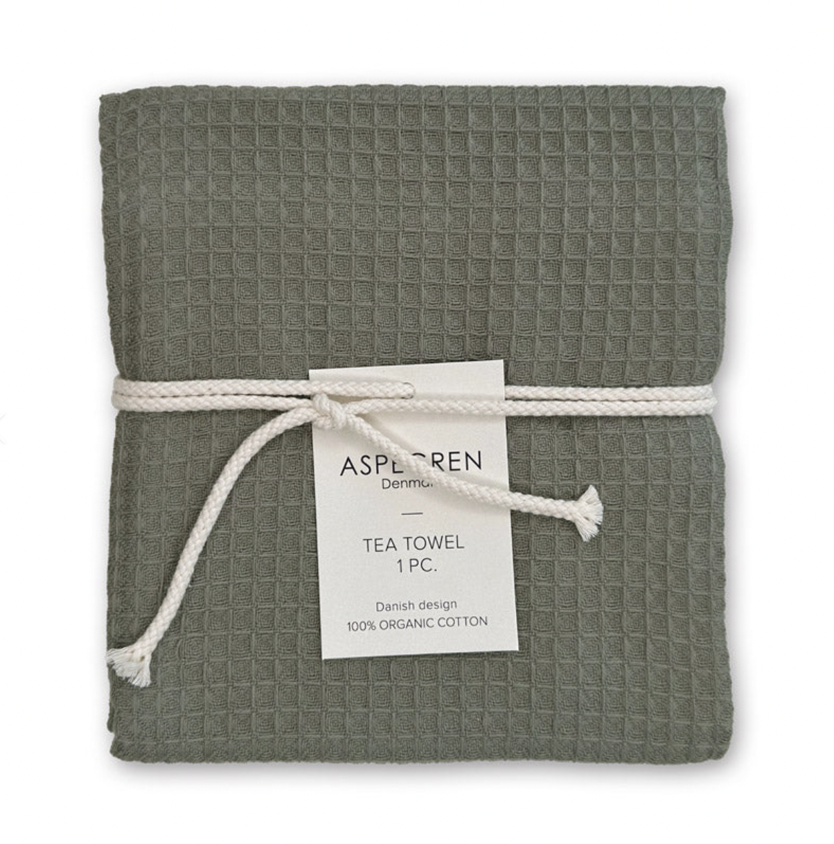 Aspegren Olive wafeltheedoek