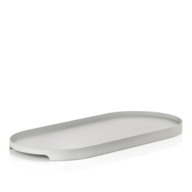 Zone Denmark Tray Singles Warm Grey 16 cm Oval