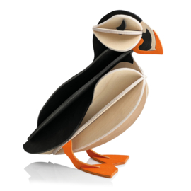 Lovi Puffin houten papegaaiduiker kaart Large