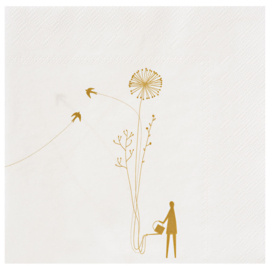 Räder servetten Flowers