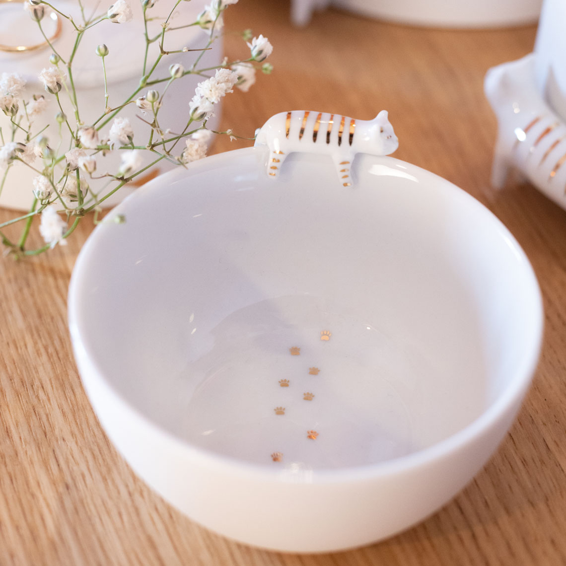 Räder Porcelain Tales Cat Bowl