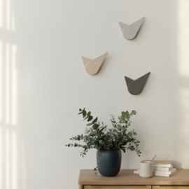 Stelton Birdie wandklok - 2 kleuren