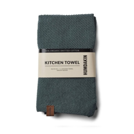 Humdakin Green Seaweed Knitted Kitchen Towel Handdoek