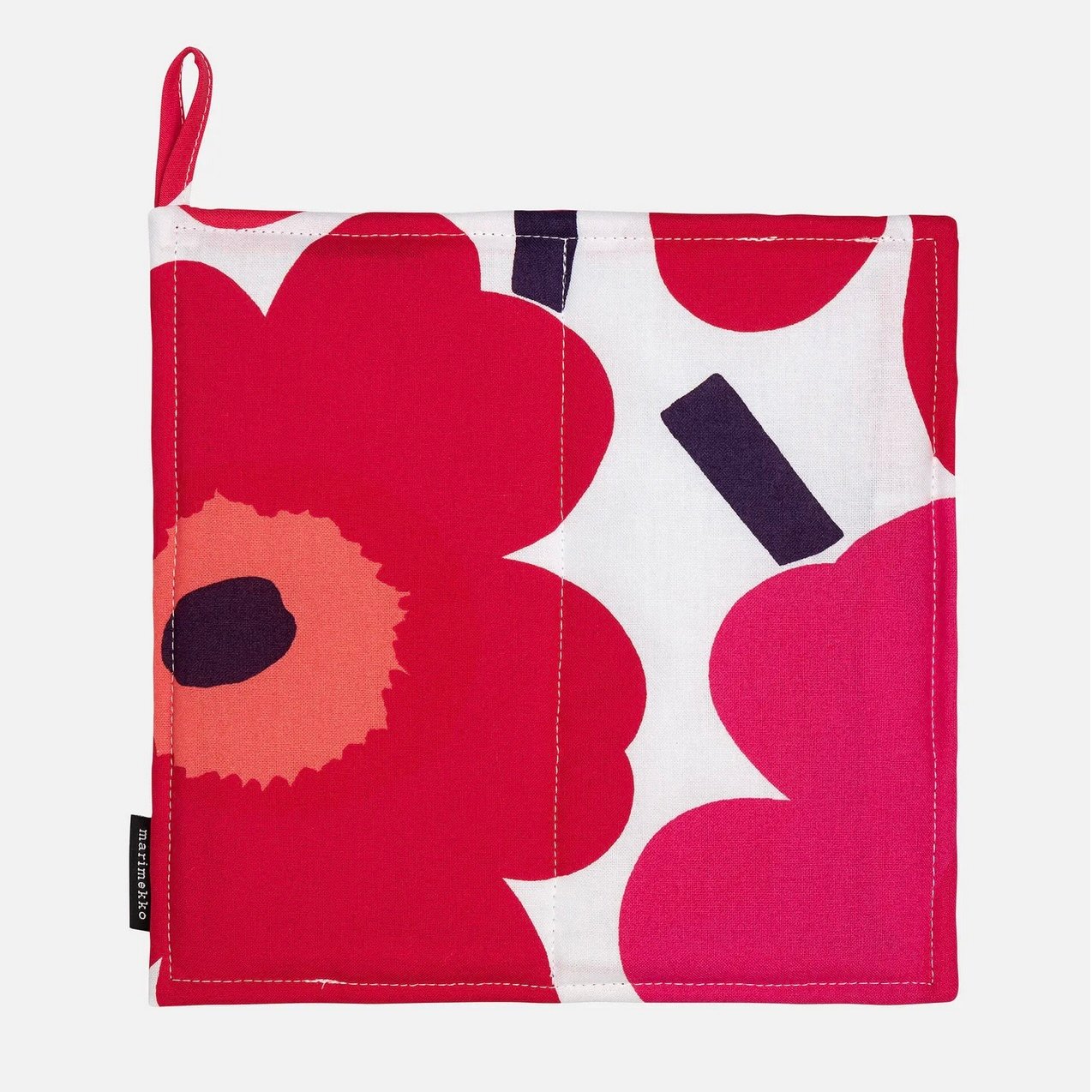 Marimekko Pieni Unikko Red Pot Holder