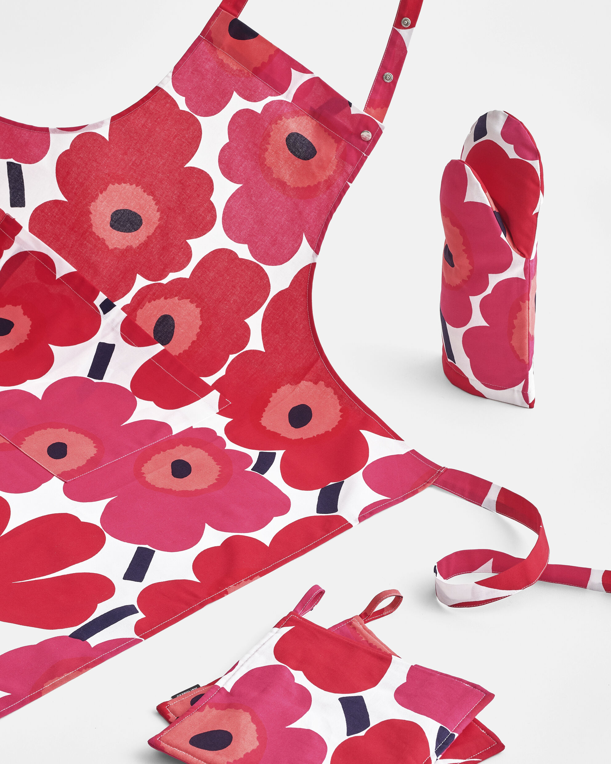 Marimekko Pieni Unikko Red Pot Holder