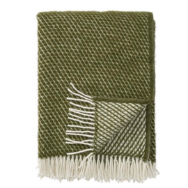 Klippan Plaid lamswol Velvet - Avocado Green