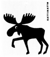 Kattinatt Zweedse vaatdoek Moose